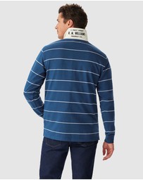 R.M.Williams - Albany Stripe Rugby Polo