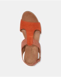 Vionic - Kaytie Wedge Sandal - Clay