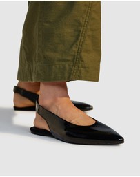 Rollie - Pointed Slingback Flat