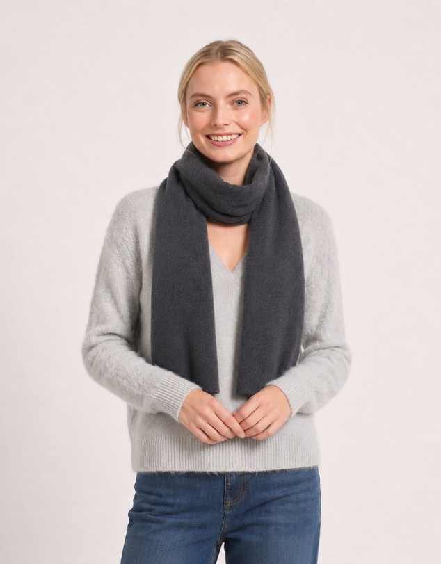SILK MAGNOLIA - Cashmere Scarf