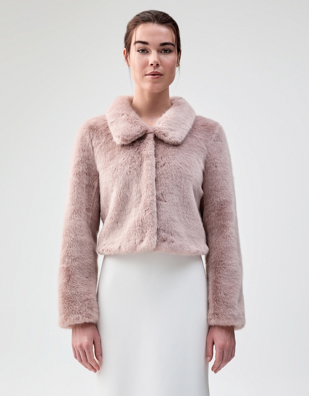 Unreal Fur - Tirage Cropped Jacket