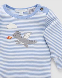 Purebaby - Applique Bodysuit -Kids-Babies