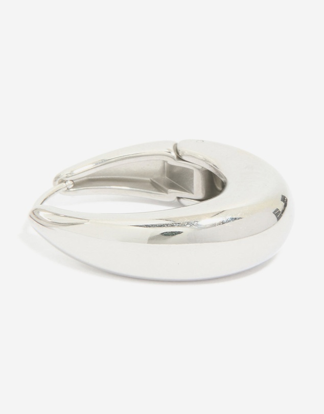 Lovisa - Waterproof Stainless Steel Oval Hinged Hoop Earrings