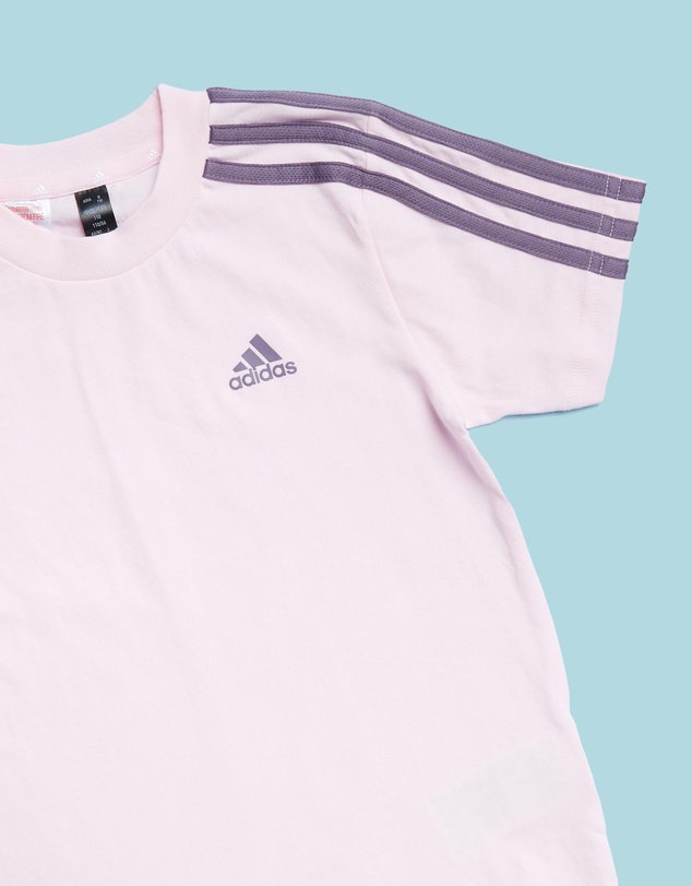adidas Sportswear - Essentials 3-Stripes Tee And Shorts Set - Kids