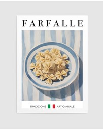 Olive et Oriel - Farfalle by Andreas Magnusson Art Print