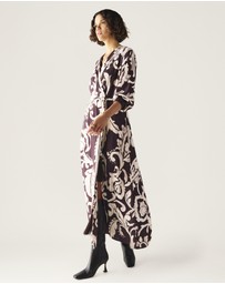 MOS The Label - Seraphine Maxi Wrap Dress