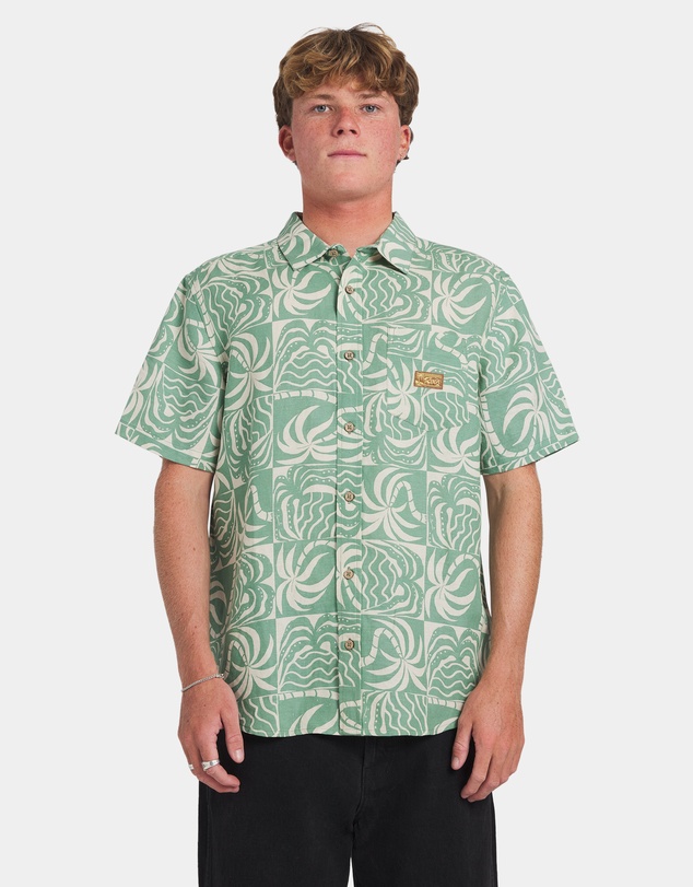 RVCA - Mens Exotica Short Sleeve Shirt