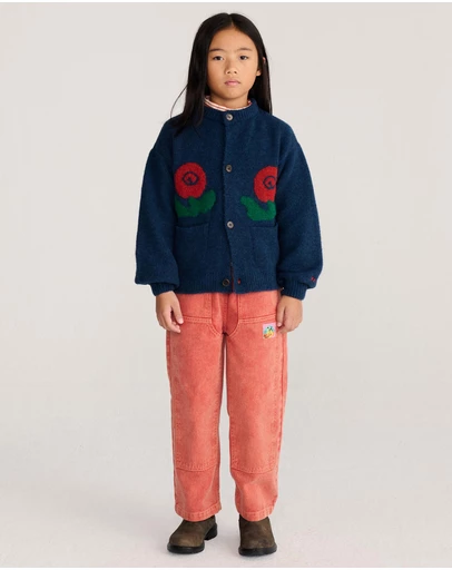 Bobo Choses - Stamp Bloom Cardigan - Babies-Teens