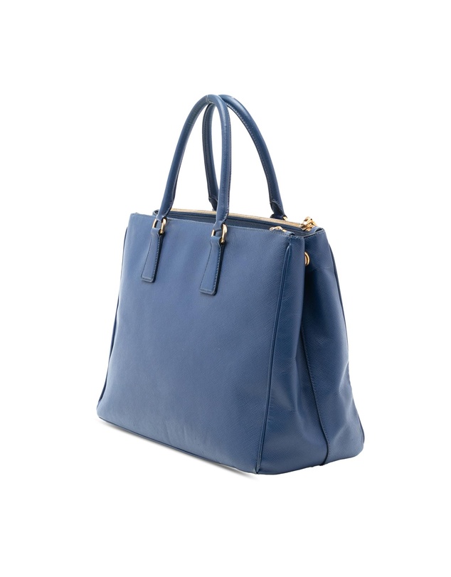 Pre-Loved by Azura Reborn - Pre-Loved Large Saffiano Lux Galleria Double Zip Tote