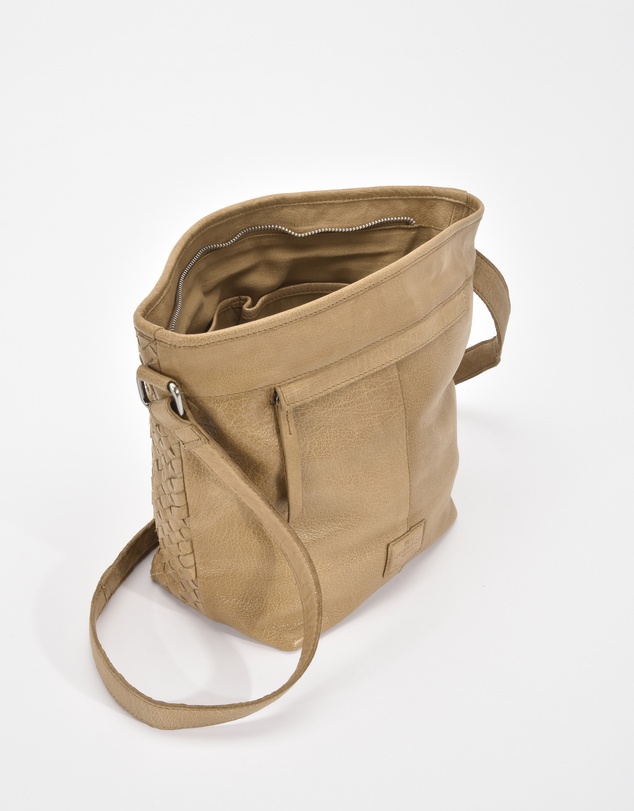 Cobb & Co - Canterbury Woven Leather Bag