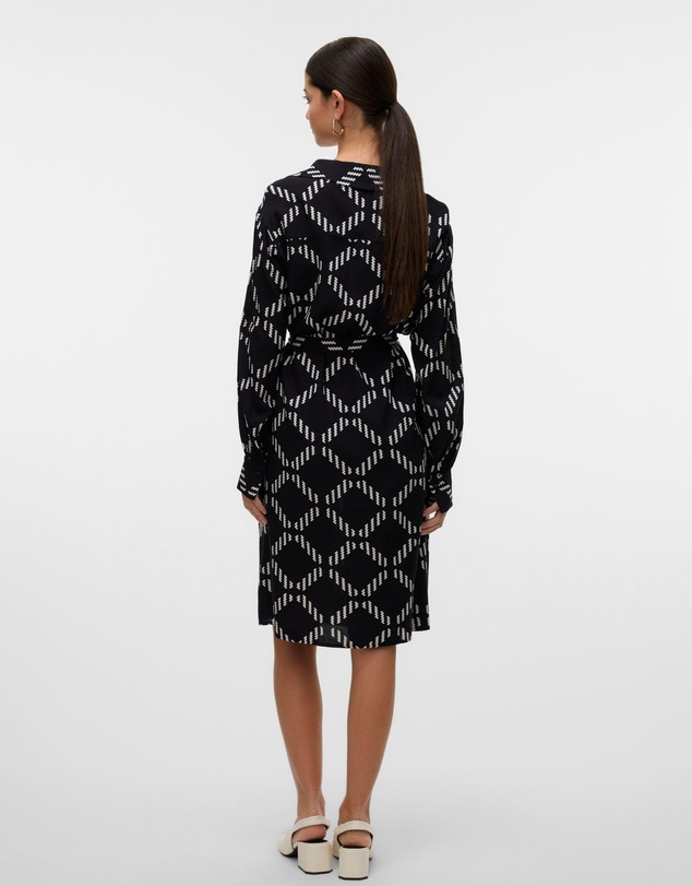 Vero Moda - Brina Printed Midi Dress