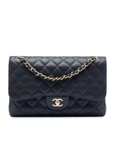 Pre-Loved by Azura Reborn - Pre-Loved Jumbo Classic Caviar Double Flap