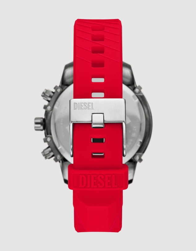 Diesel - Griffed Red Chronograph Watch