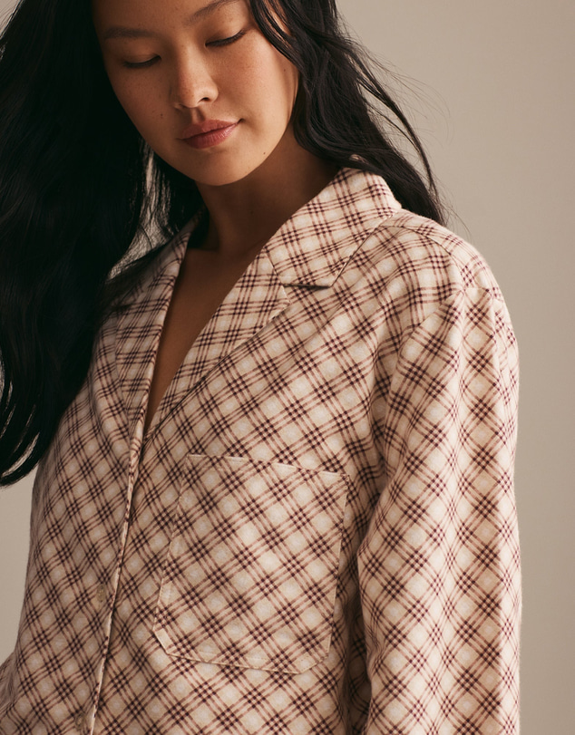 Resting - Double Brushed Flannelette Nicko Long Sleeve Shirt