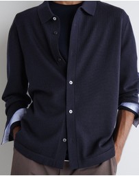 COS - Knitted Merino Wool Shirt