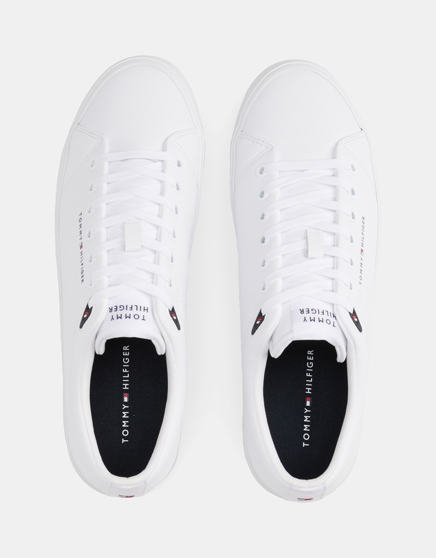 Tommy Hilfiger - TH Hi Vulcanised Core Low II Leather - Men's