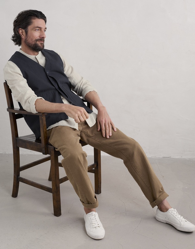 Seasalt - Seasalt Cornwall Navy Metern Waistcoat
