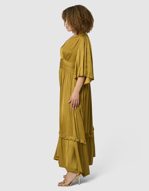 Pink Dusk by Curve Project - Work It Maxi Dress