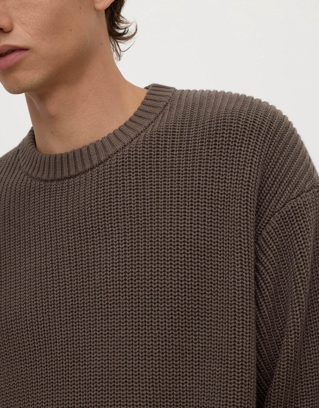 Assembly Label - Carson Cotton Rib Knit Jumper