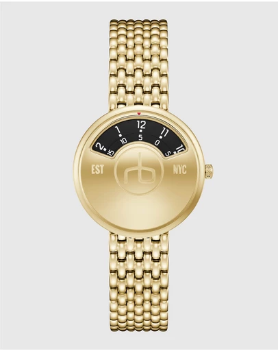 rag & bone - Rag & Bone Carrie Gold-Tone Analogue Watch