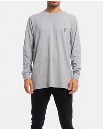 Counter Culture - Cypher Embroidery Long Sleeve Tee