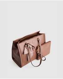 Laura Jones - Scarf Work Tote Bag