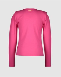 B.Nosy - Shoulder Pad Long Sleeve Tee - Kids-Teens