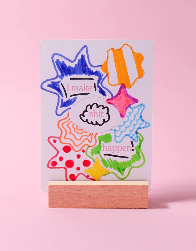 Journey Of Something - Colour Your Own Adult Affirmation Cards