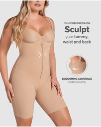 Leonisa - Zip-and-Sculpt Zip Up Full Body Shaper