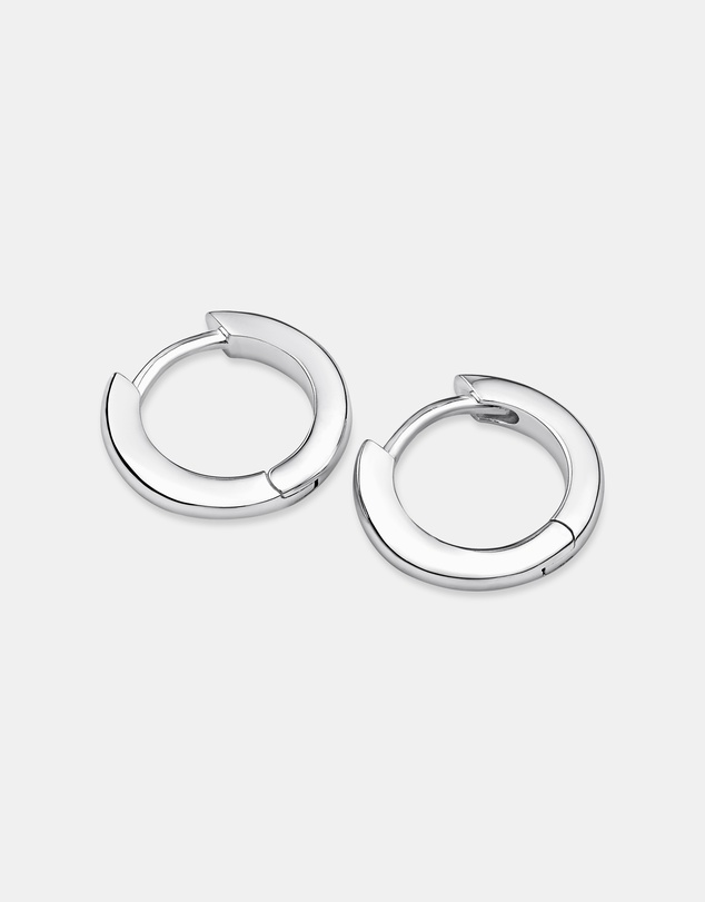 Michael Hill - 14mm Huggie Earring in Sterling Silver