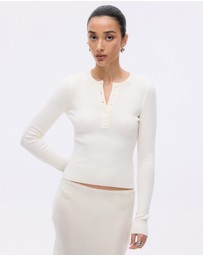 Minima Esenciales - Wren Merino Wool Rib Knit Top