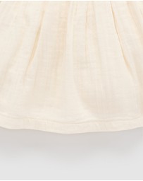 Purebaby - Embroidered Dress -Kids-Babies