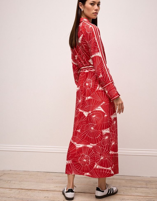 NEXT - Long Sleeve Column Maxi Dress