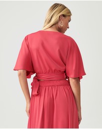Tussah - Sara Wrap Top