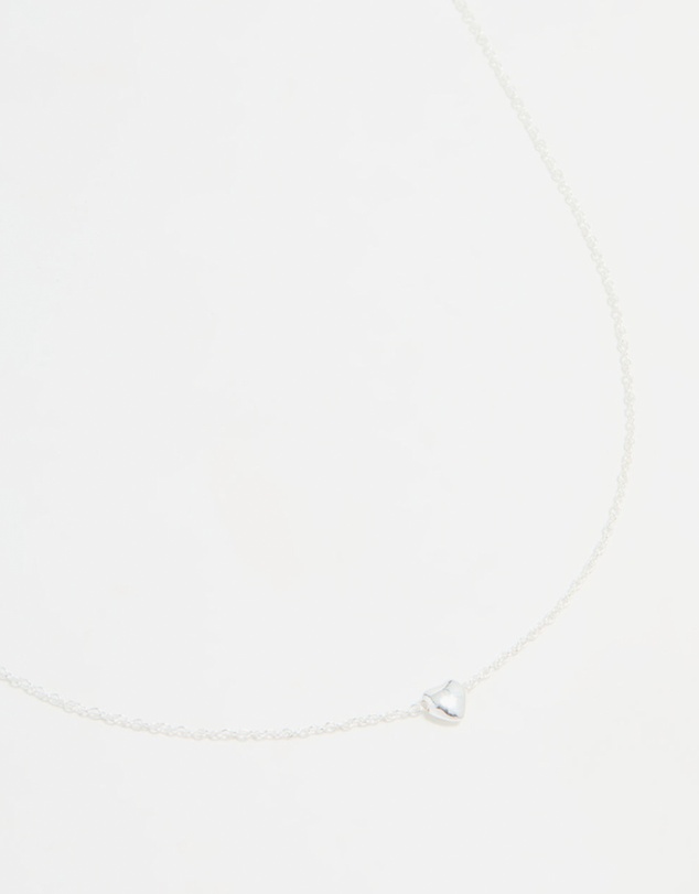 Lovisa - Sterling Silver Heart Pendant Necklace