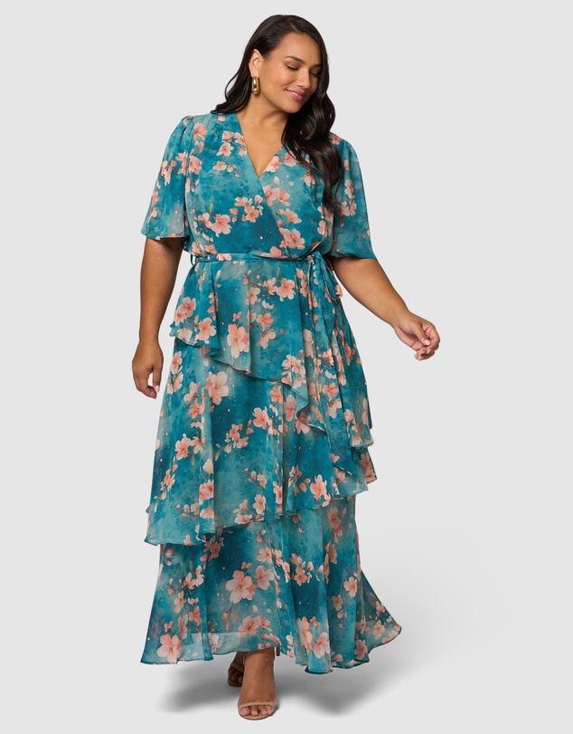 Pink Dusk by Curve Project - Hypnotic Maxi Dress