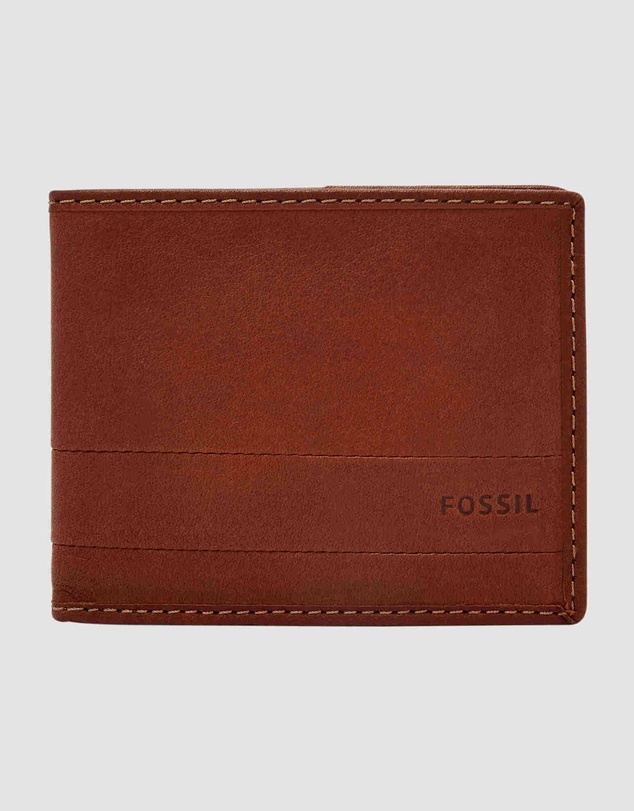 Fossil - Lufkin Brown Wallet