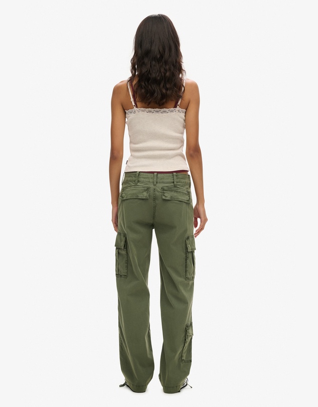 Superdry - Low Rise Straight Cargo Pant
