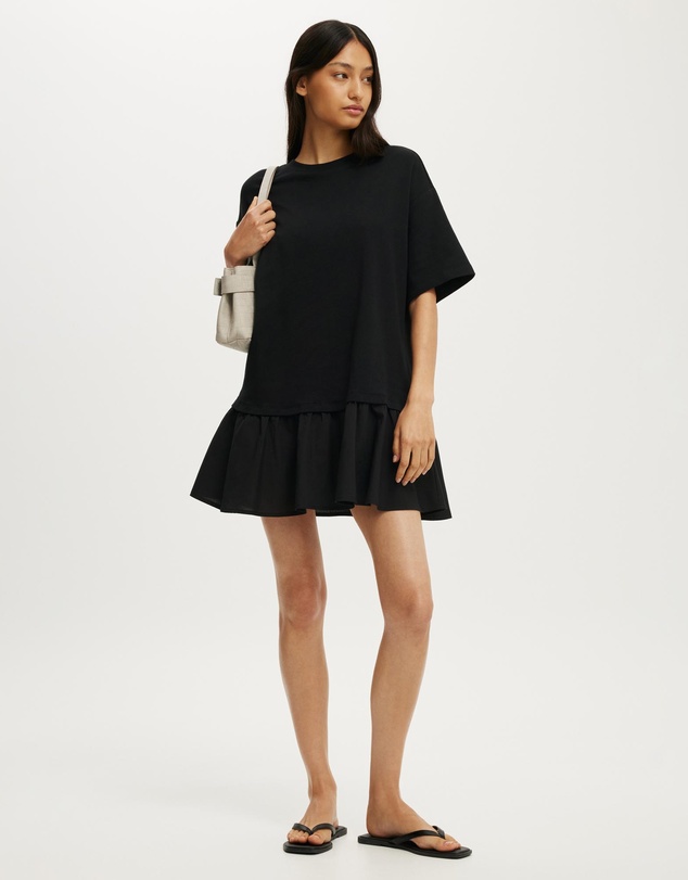 Cotton On - Tilly Layered T-Shirt Dress