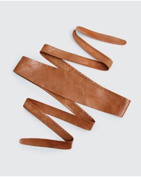 Belle & Bloom - Odyssey Soft Wrap Leather Belt