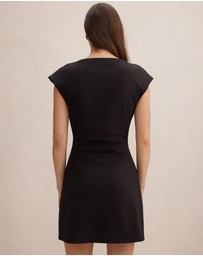 Forever New - Carly Sleeveless Tuck Mini Dress