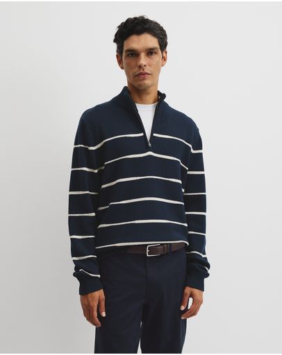 Navy Stripe