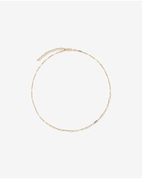 Michael Hill - 1.6mm Wide Paperclip 3 and 1 Chain in 10kt Yellow Gold