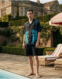 THE TALES - Osaka Tiger Silk Shirt