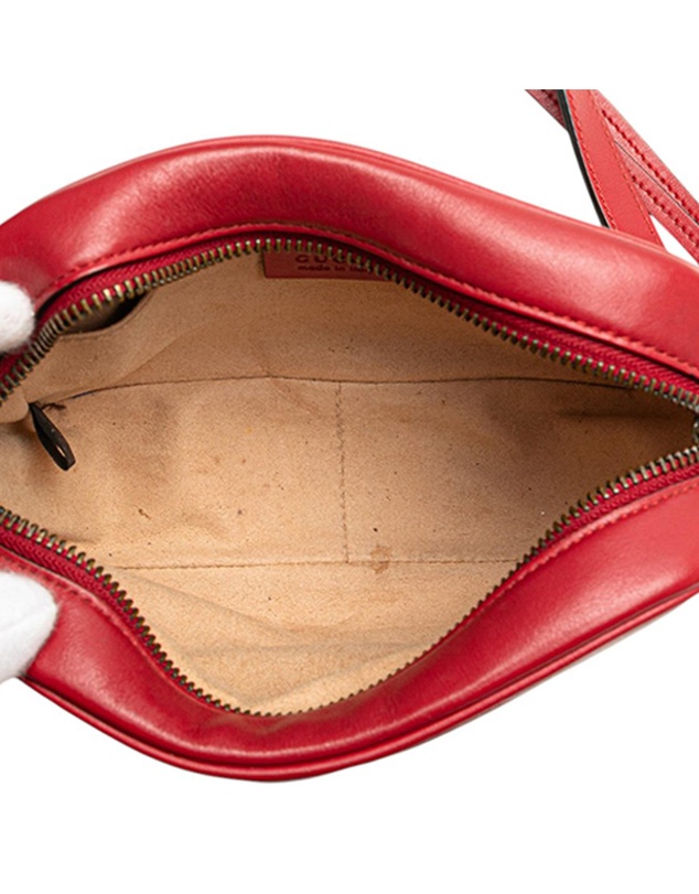 Pre-Loved by Azura Reborn - Pre-Loved Mini GG Marmont Matelasse Leather Crossbody