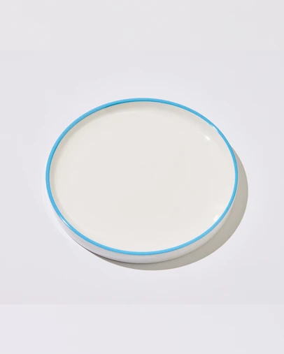 House of Nunu - Biggie Melamine Plate in Sky Blue