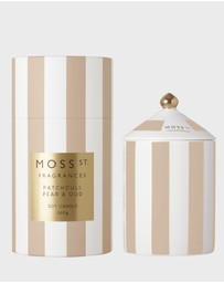 Moss St Fragrances - Patchouli, Pear & Oud Ceramic Candle 360g
