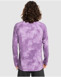 Quiksilver - Training Tie Dye   Long Sleeve T Shirt For Men