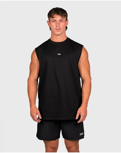 TWL - Lifestyle Oversized Muscle Tank Emblem