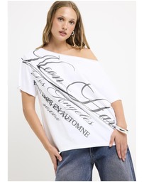 Neon Hart - Sakura One Shoulder Top